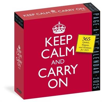 Keep Calm and Carry on Page-A-Day(r) Calendar 2025