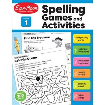 Spelling Games and Activities, Grade 1 Teacher Resource