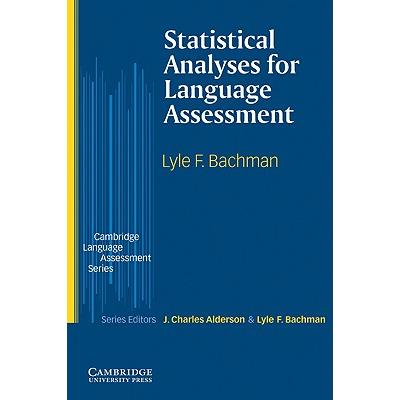 Statistical Analyses for Language Assessment Book