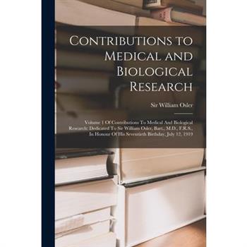 Contributions to Medical and Biological Research