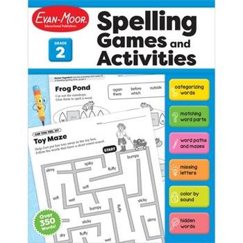 Spelling Games and Activities, Grade 2 Teacher Resource