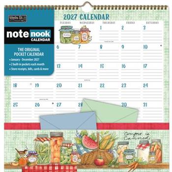 Folk Song 2027 Note Nook Calendar