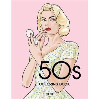 50s Coloring Book