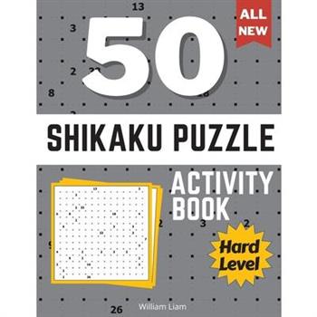 Shikaku Puzzle Book For Adults 15*15 Shikaku Grid Puzzle
