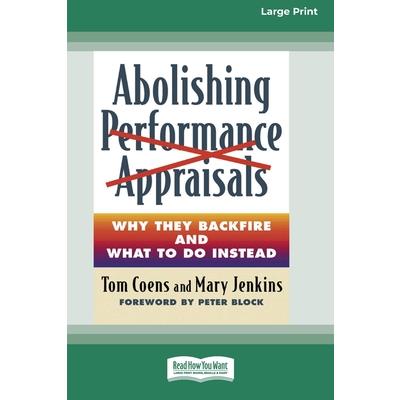Abolishing Performance Appraisals [Standard Large Print 16 Pt Edition]