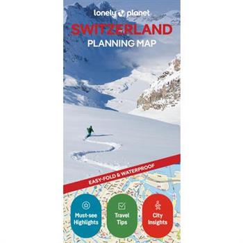 Lonely Planet Switzerland Planning Map