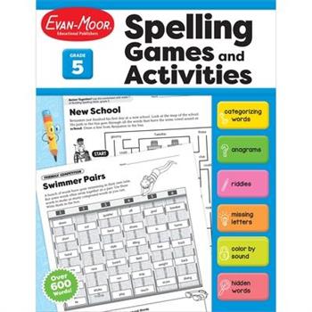 Spelling Games and Activities, Grade 5 Teacher Resource