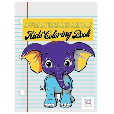 Animals and Affirmations Kids Coloring Book
