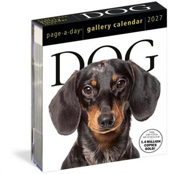Dog Page-A-Day(r) Gallery Calendar 2027