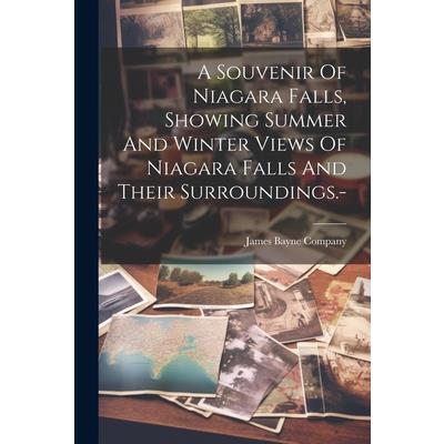 A Souvenir Of Niagara Falls, Showing Summer And Winter Views Of Niagara Falls And Their Surroundings.-