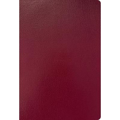 KJV Super Giant Print Reference Bible, Burgundy Imitation Leather
