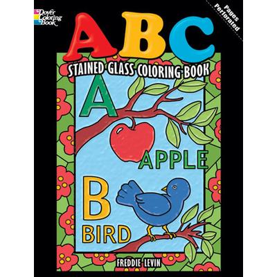 ABC Stained Glass Coloring Book