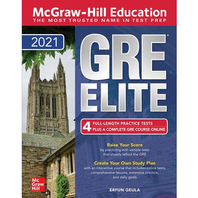 McGraw－Hill Education GRE Elite 2021