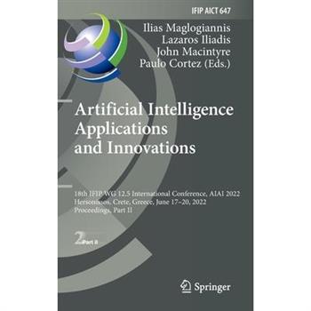 Artificial Intelligence Applications and Innovations