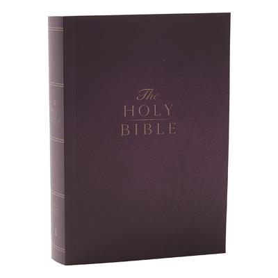 KJV Holy Bible, Compact Reference Bible, Softcover, Purple, 43,000 Cross-References, Red Letter, Comfort Print