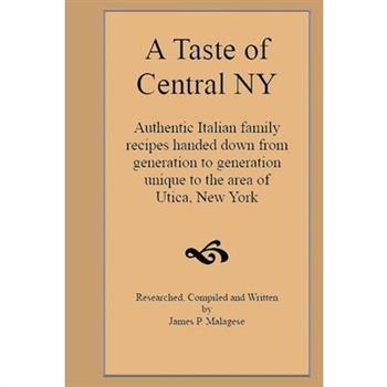 A Taste of Central NY (paperback)