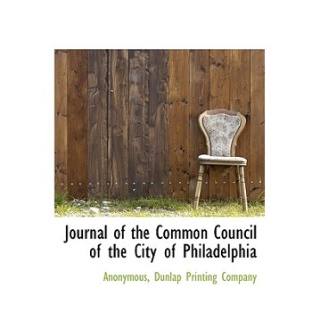 Journal of the Common Council of the City of Philadelphia