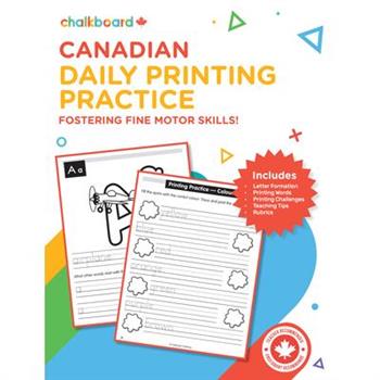 Canadian Daily Printing Practice Grades 2-4