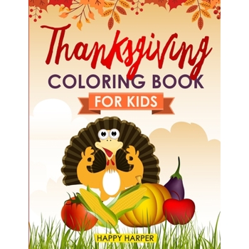 Thanksgiving Coloring Book For Kids