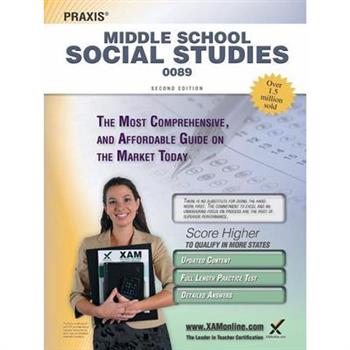 Praxis Middle School Social Studies 0089 Teacher Certification Study Guide Test Prep