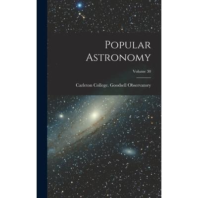 Popular Astronomy; Volume 30