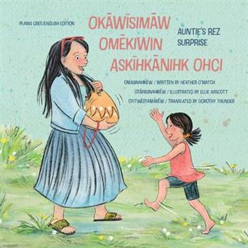 Okāwīsimāw Omēkiwin Askīhkānihk Ohci/Auntie’s Rez Surprise
