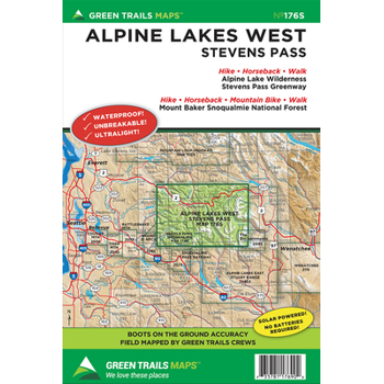 Alpine Lakes West Stevens Pass, Wa No. 176s