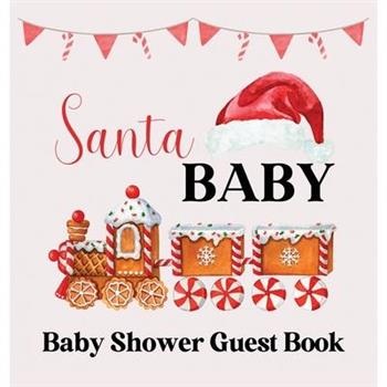 Christmas Baby Shower Guest Book