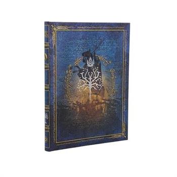 The Crown Reclaimed Journal Ultra Custom Unlined Hardcover, 144pg, 120gsm by Paperblanks (the Lord of the Rings Collection)