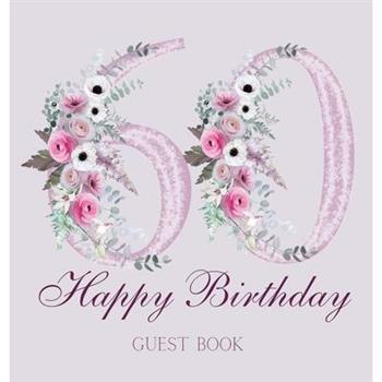 Happy 60th birthday guest book