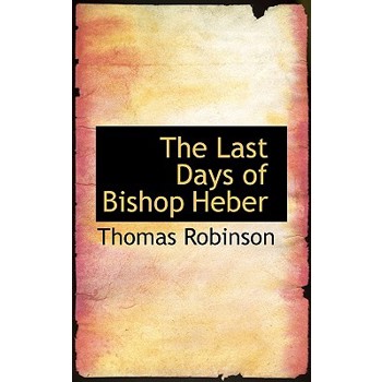 The Last Days of Bishop Heber