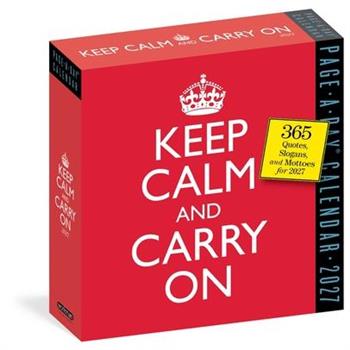 Keep Calm and Carry on Page-A-Day(r) Calendar 2027