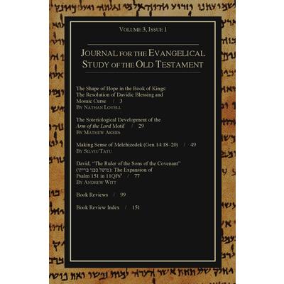 Journal for the Evangelical Study of the Old Testament 3.1