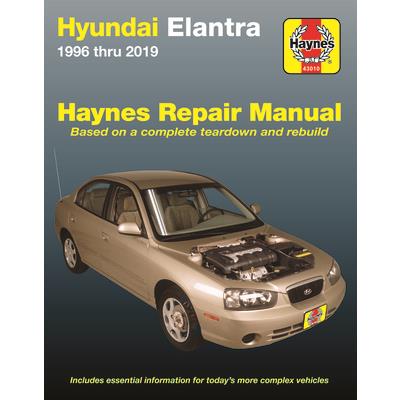 Hyundai Elantra 1996 Thru 2019 Haynes Repair Manual1996 Thru 2019 - Based on a Complete Te