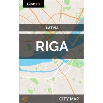 Riga, Latvia - City Map