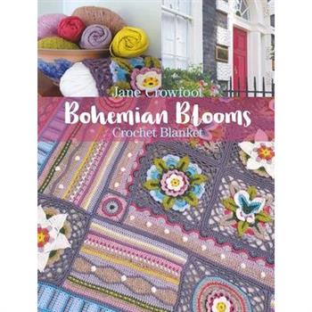Bohemian Blooms Crochet Blanket