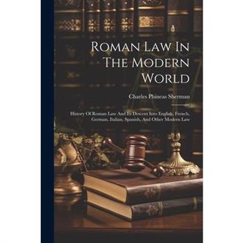 Roman Law In The Modern World
