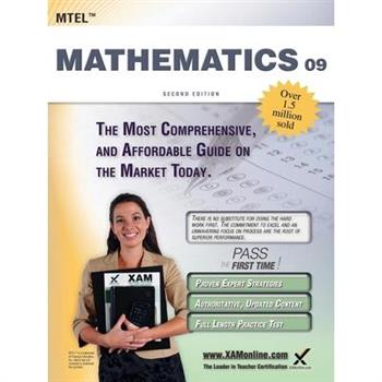 Mtel Mathematics 09 Teacher Certification Study Guide Test Prep