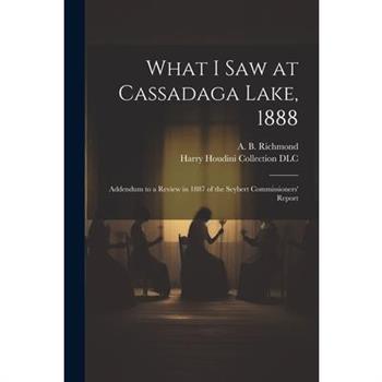 What I Saw at Cassadaga Lake, 1888