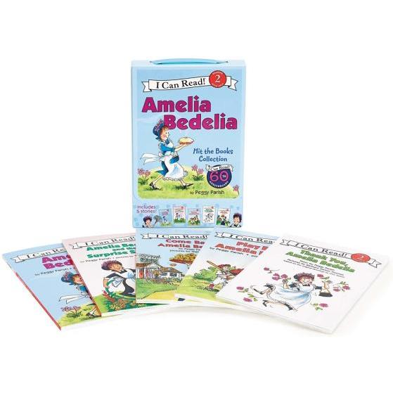 Amelia Bedelia I Can Read Box Set #1: Amelia Bedelia Hit the Books