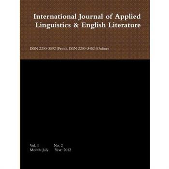 International Journal of Applied Linguistics & English Literature