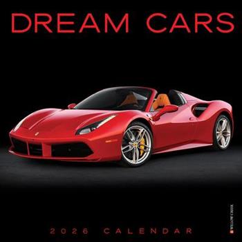 Dream Cars 2026 7 X 7 Mini Wall Calendar