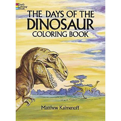 Days of the Dinosaur Coloring Book