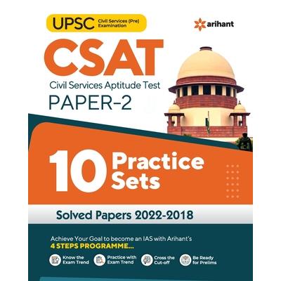 10 Practice Sets UPSC CSAT Civil Services Aptitude Test Paper 2 2023