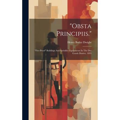 "obsta Principiis."