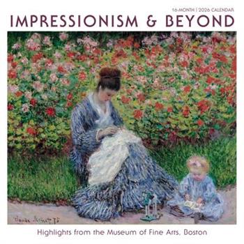 2026 Impressionism & Beyond: Highlights from the Museum of Fine Arts, Boston Wall Calendar
