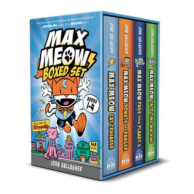Max Meow Boxed Set: Welcome to Kittyopolis (Books 1-4)