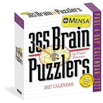 Mensa(r) 365 Brain Puzzlers Page-A-Day(r) Calendar 2027