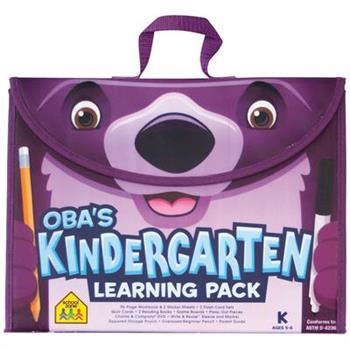 School Zone Oba’s Kindergarten Learning Pack