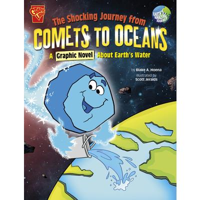 The Shocking Journey from Comets to Oceans